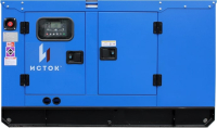 Дизельный генератор Исток АД12С-Т400-РПМ15 в кожухе с АВР  синхронный фото
