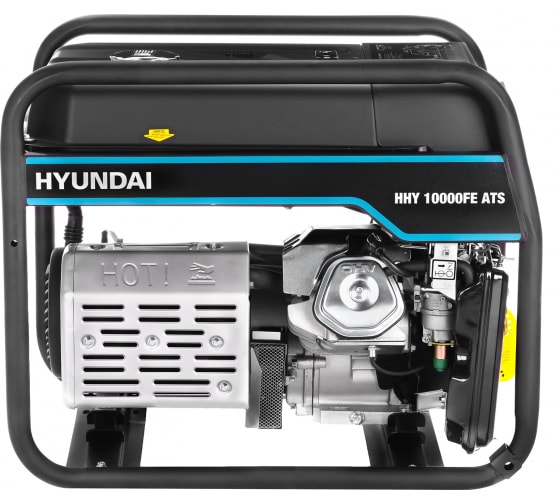 Бензиновый генератор Hyundai HHY 10000FE ATS с автозапуском передвижной фото