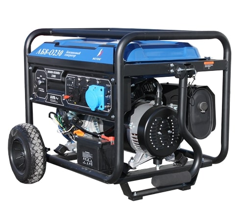 Бензиновый генератор Исток АБ8-О230-ВМ121Э на колесах фото