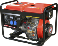 Дизельный генератор Амперос LDG5000СLE стартер с АВР  для дачи фото