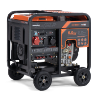 Дизельный генератор DAEWOO DDAE 11000DXE-3 DDAE 11000DXE-3 передвижной фото