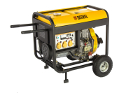 Дизельный генератор DENZEL DD6300Е 94657 передвижной фото