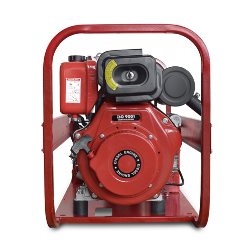 Дизельный сварочный генератор REDVOLT 192FAE-220MDC-B EPDRW220MDCE-S для гаража фото