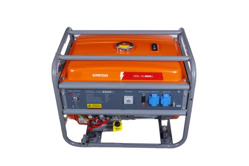 Бензиновый генератор КРАТОН GG-6500EL для дома фото