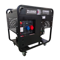 Дизельный генератор Zammer S12000DE3 S12000DE3 передвижной фото
