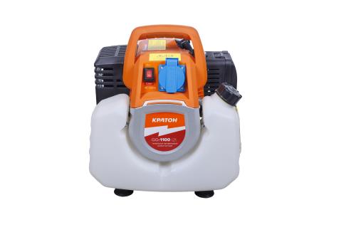 Бензиновый инверторный генератор КРАТОН GG-1100i 2t на колесах фото