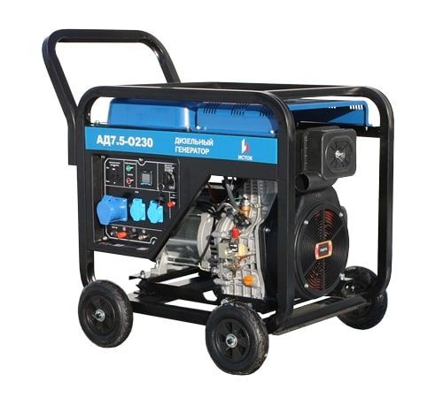 Дизельный генератор Исток АД8-О230-ВМ131Э  на колесах фото