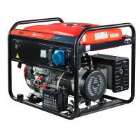 Бензиновый генератор Fubag PRG 5000 ES генератор + Комплект колес и ручек для электростанций в ПОДАРОК асинхронный фото