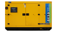 Дизельный генератор Aksa APD110A в кожухе  4-х тактный фото
