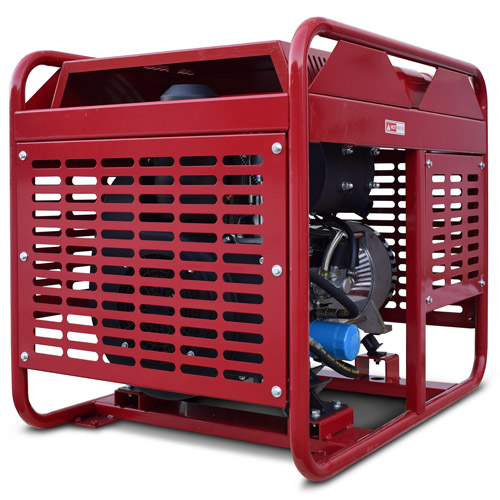 Дизельный генератор REDVOLT EPD12000EA3 EPD12000EA3 передвижной фото