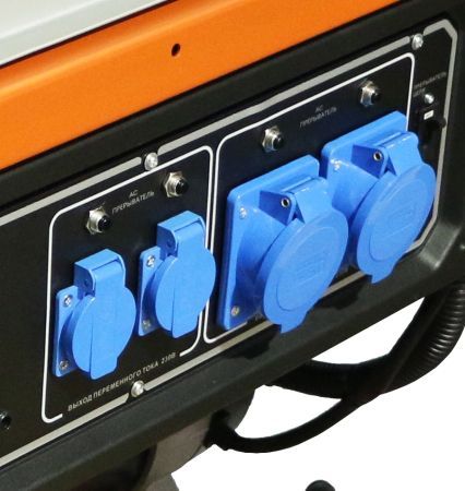 Бензиновый генератор Zongshen PB 15000 E для гаража фото