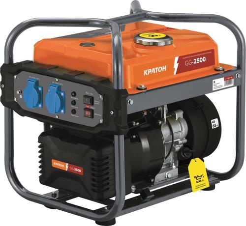 Бензиновый инверторный генератор КРАТОН GG-2500i для дома фото