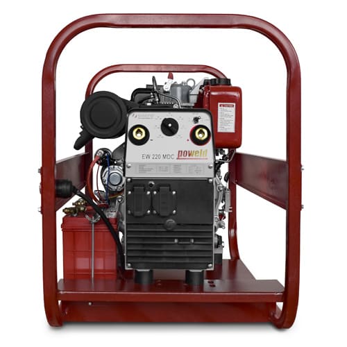 Дизельный сварочный генератор REDVOLT 192FAE-220MDC-B EPDRW220MDCE-S фото