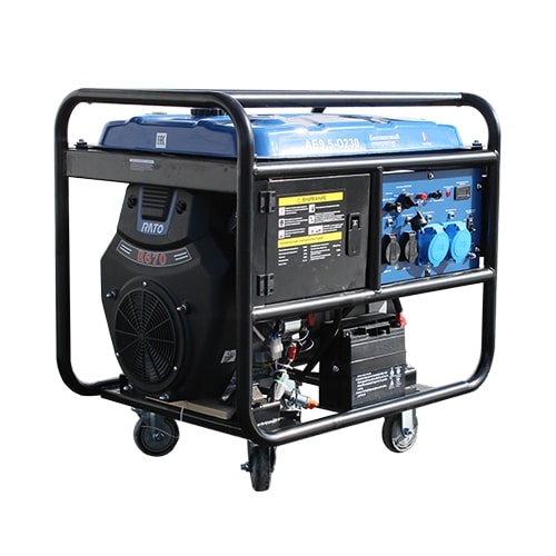 Бензиновый генератор Исток АБ10-О230-ВМ121Э для гаража фото