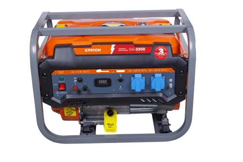 Бензиновый генератор КРАТОН GG-3300 для дачи фото