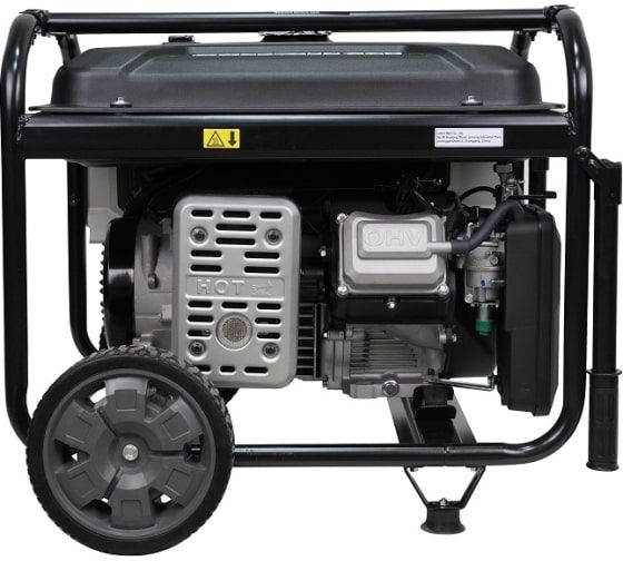 Бензиновый генератор Loncin LC6500D-SA переносной фото