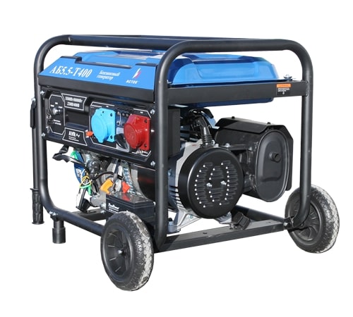 Бензиновый генератор Исток АБ6-Т400-ВМ121Э на колесах фото
