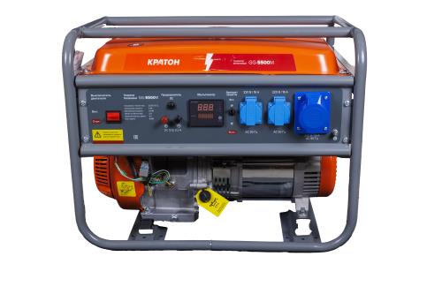Бензиновый генератор КРАТОН GG-5500M для дачи фото