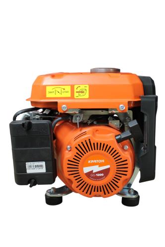 Бензиновый генератор КРАТОН GG-1200 на колесах фото