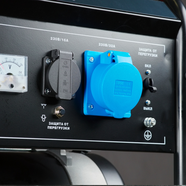 Бензиновый генератор Fubag PRG 5000 ES генератор + Комплект колес и ручек для электростанций в ПОДАРОК асинхронный фото