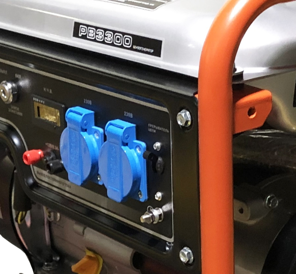 Бензиновый генератор Zongshen PB 3300 2-х тактный фото