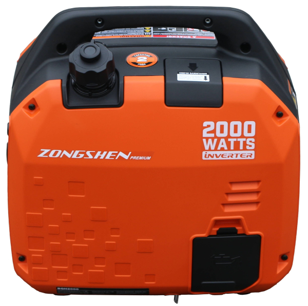 Бензиновый инверторный генератор Zongshen BQH 2000 бесшумный фото