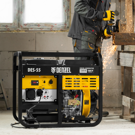 Дизельный генератор DENZEL DES-55 фото