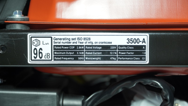 Бензиновый генератор Loncin LC3500-AS 2-х тактный фото