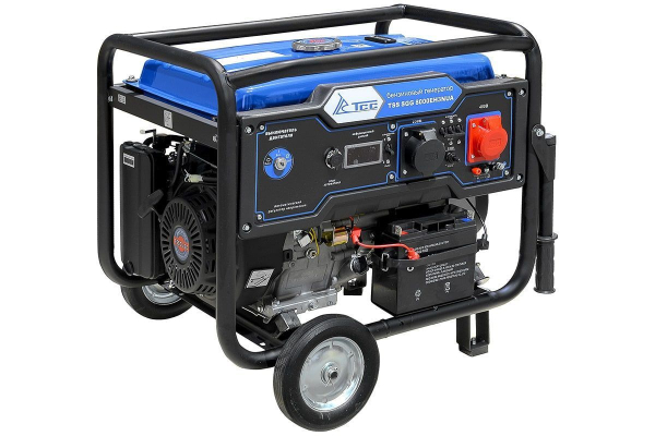 Бензиновый генератор ТСС SGG 8000EH3NUA резервный фото