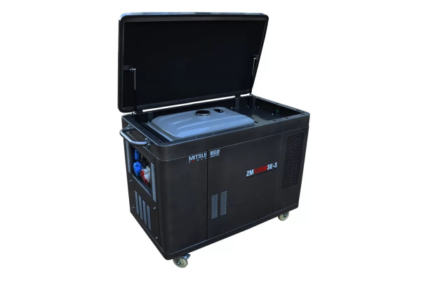 Бензиновый генератор Mitsui ZM 12500 SE-3 на колесах фото