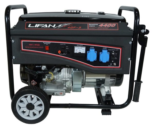 Бензиновый генератор Lifan 4 GF-3 (LF5000) для газового котла Бензиновый генератор Lifan 4 GF-3 (LF5000) для газового котла фото