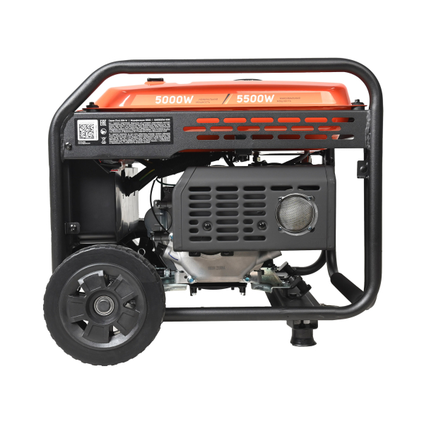 Бензиновый инверторный генератор PATRIOT iGN 5500W на колесах фото