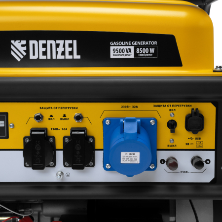 Бензиновый генератор DENZEL PS-95EA-PRO фото
