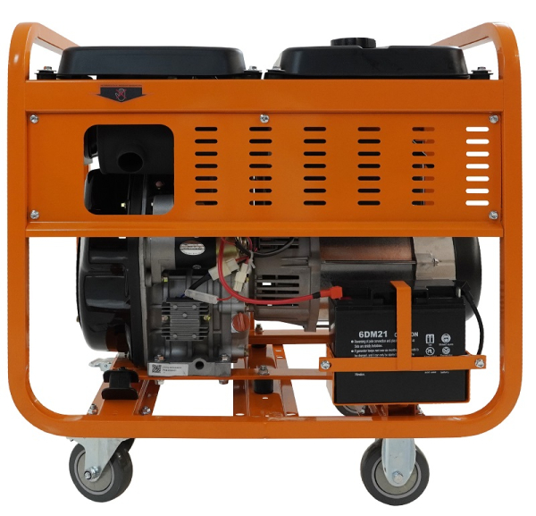 Дизельный генератор Lifan DG9000E3A 00159885 передвижной фото