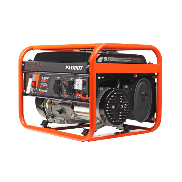 Бензиновый генератор PATRIOT SRGE 3800 на колесах фото