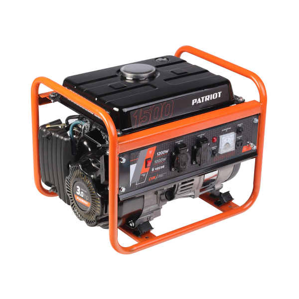 Бензиновый генератор PATRIOT SRGE 1500 передвижной фото
