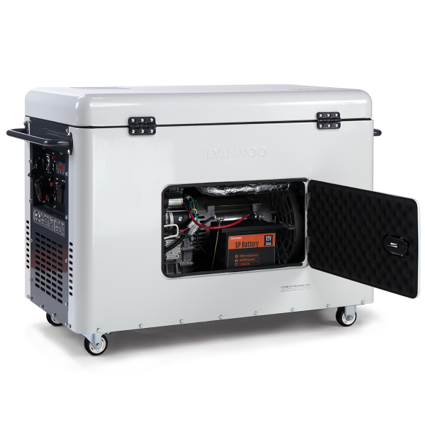 Дизельный генератор DAEWOO DDAE 11000SE DDAE 11000SE на колесах фото