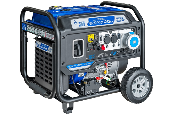 Бензиновый инверторный генератор ТСС SGG 10000Ei для гаража фото