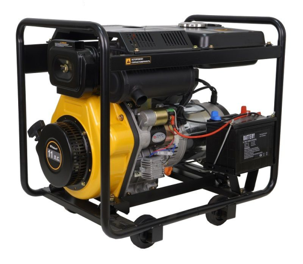 Дизельный генератор Habert H6GF-ME 57181 для гаража фото