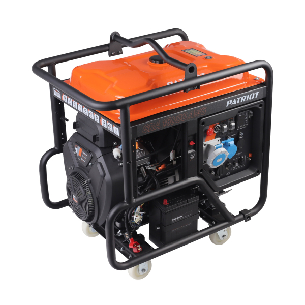 Бензиновый генератор PATRIOT GRA 18000 AWS на колесах фото