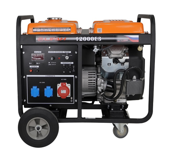 Бензиновый генератор Lifan 10 GF2-4 (LF12000E3) для гаража фото