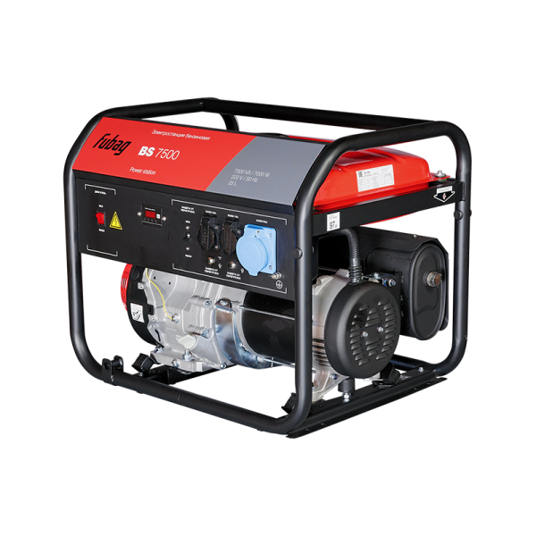 Бензиновый генератор Fubag BS 7500 асинхронный фото
