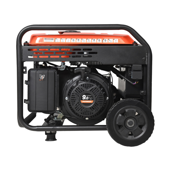 Бензиновый инверторный генератор PATRIOT iGN 5500W на колесах фото