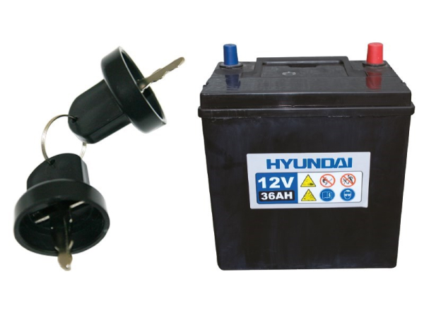 Бензиновый генератор Hyundai HY 12000LE для гаража фото