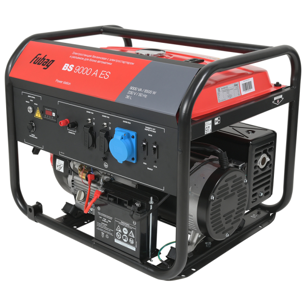 Бензиновый генератор Fubag BS 9000 A ES 641092 4-х тактный фото