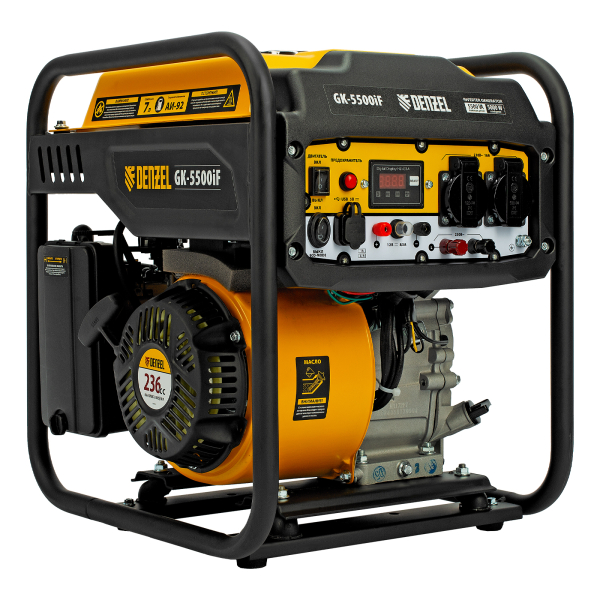 Бензиновый инверторный генератор DENZEL GK-5500iF фото