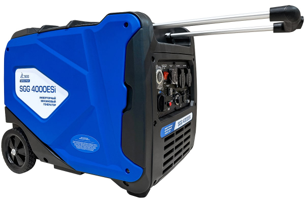 Бензиновый инверторный генератор ТСС SGG 4000ESi для гаража фото