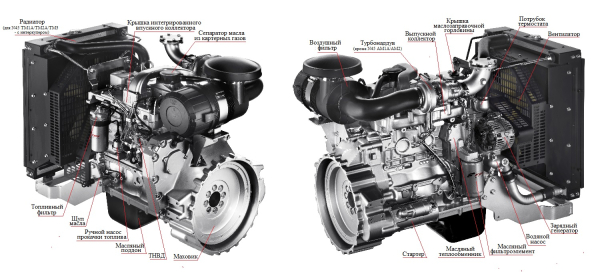 Дизельный генератор ТСС АД-50С-Т400-1РМ20 016259 промышленный фото