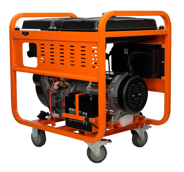 Дизельный генератор Lifan DG6500EA 00157306 передвижной фото