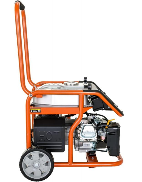 Бензиновый генератор Zongshen KB 5000 на колесах фото